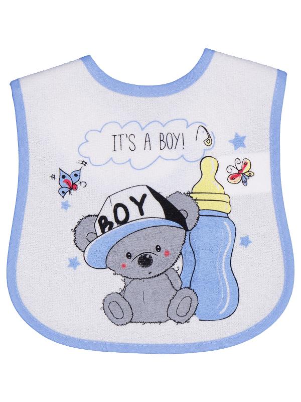 Picture of Baby Baby Bib 0-24 Months Ecru - Package