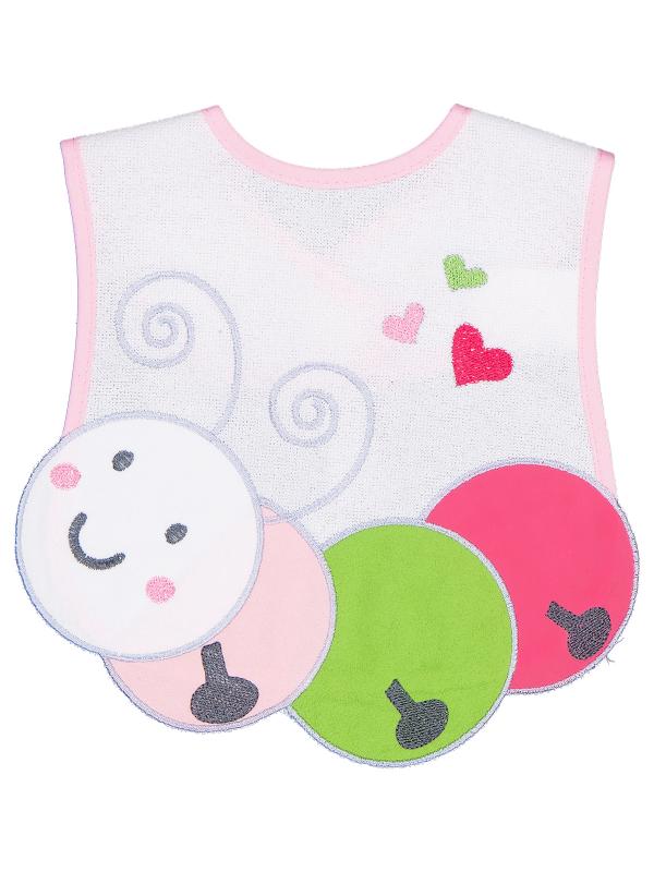 Picture of Baby Baby Bib 0-24 Months Ecru - Package