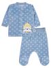 Picture of Baby Pajama Set 0-24 Months Ice Blue - Package