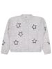 Picture of Girls Cardigan 6-9 Years Heather Gray Melange - Package