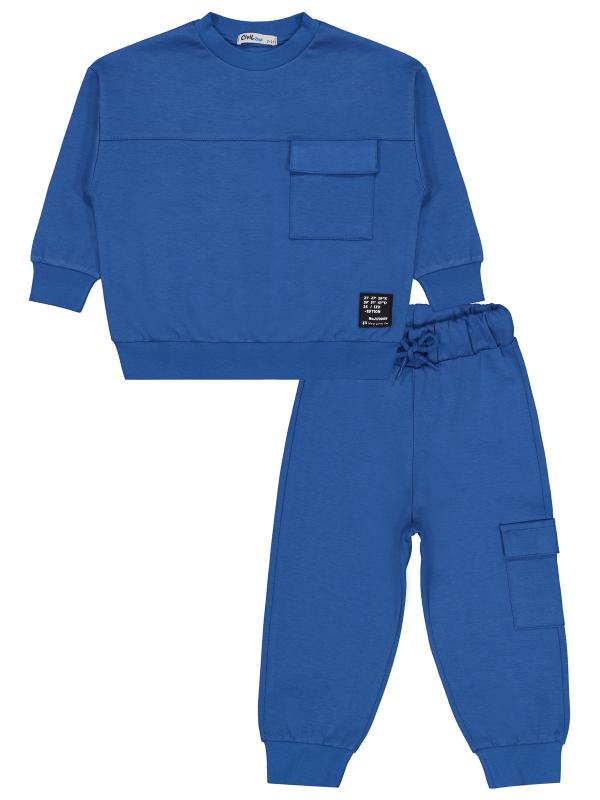 Picture of Boys Tracksuit 2-5 Years Saxe Blue - Package