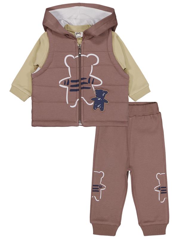 Picture of Baby Set 0-24 Months Brown - Package
