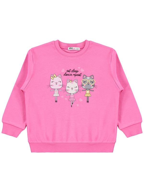 Picture of Girls Sweatshirt Km 2-5 Years Dark Pink - Package