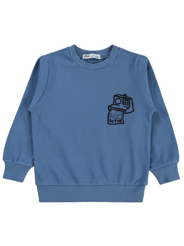 Picture of Boys Sweatshirt Km 2-5 Years Indigo - Package