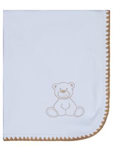 Picture of Baby Blanket and Swaddle 0-24 Months Blue - Package