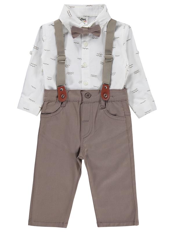 Picture of Baby Set 0-24 Months Bitter Coffee Color - Package