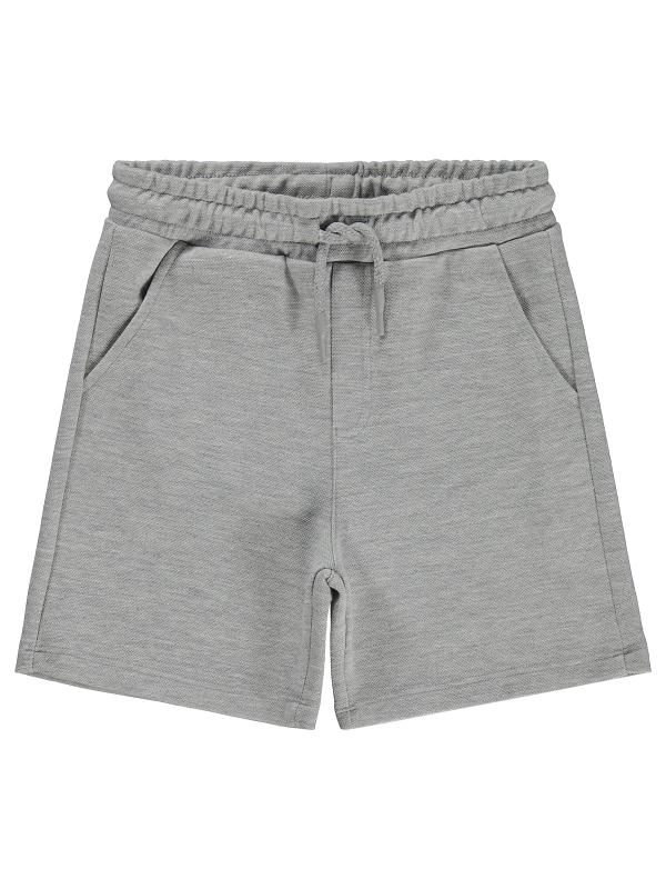 Picture of Boys Capri Pants 6-9 Years Gray Melange - Package