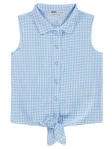 Picture of Girls Shirt 6-9 Years Light Blue - Package