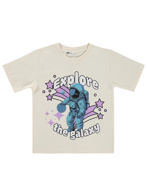 Picture of Boys T-Shirt 2-5 Years Ecru - Package