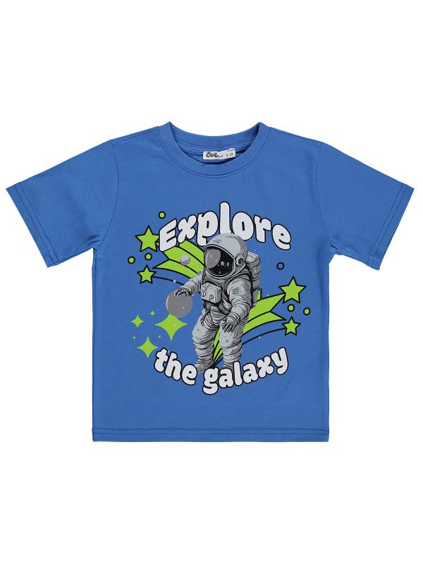 Picture of Boys T-Shirt 2-5 Years Dark Turquoise - Package