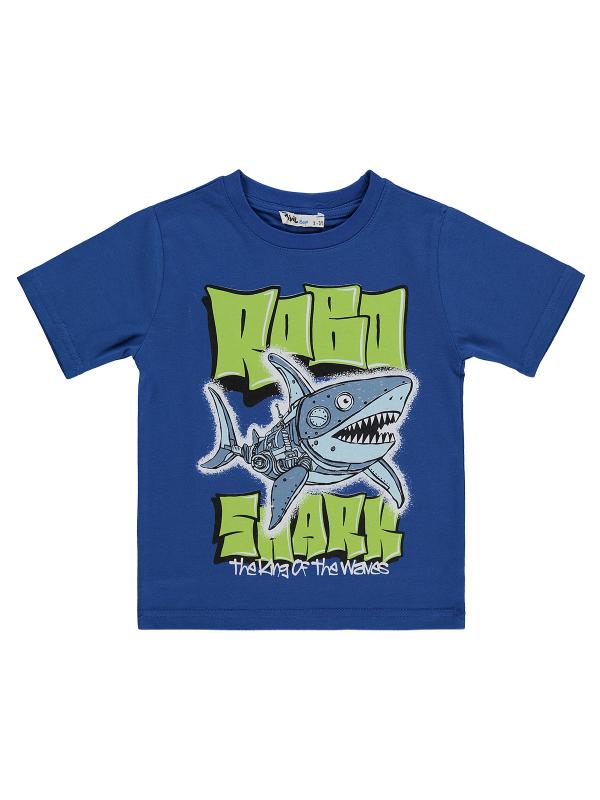 Picture of Boys T-Shirt 2-5 Years Dark Saxe Blue - Package