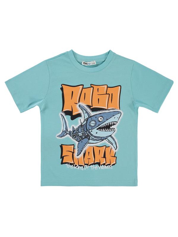 Picture of Boys T-Shirt 2-5 Years Dark Mint - Package