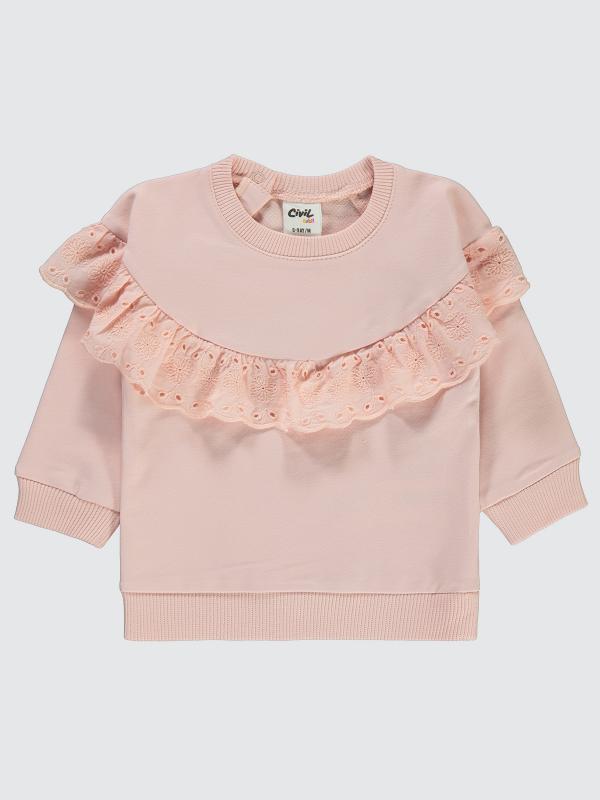 Picture of Baby Sweatshirt 0-24 Months Light Powder Pink - Package