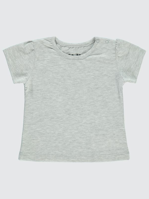 Picture of Baby T-Shirt 0-24 Months Heather Gray Melange - Package