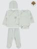 Picture of Baby Bodysuit Sets 0-24 Months Ecru - Package