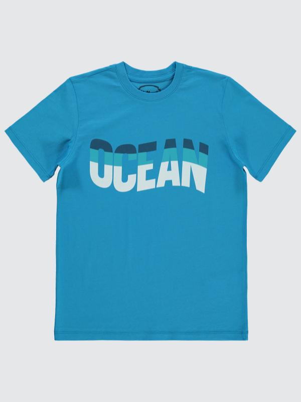 Picture of Boys T-Shirt 10-13 Years Dark Turquoise - Package
