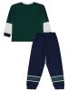 Picture of Boys Pajama Set 10-13 Years Green - Package