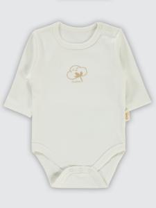 Picture of Baby Snapsuit 0-24 Months Ecru - Package