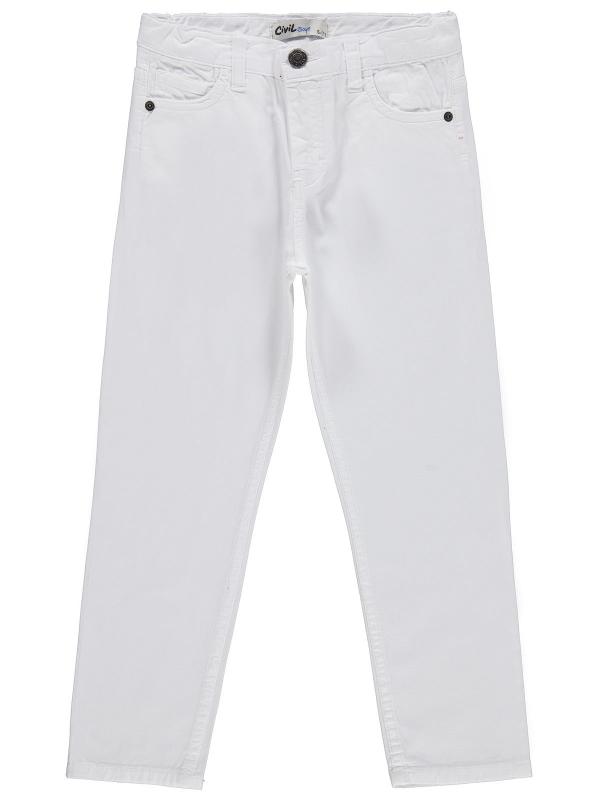 Picture of Boys Trouser 6-9 Years White - Package