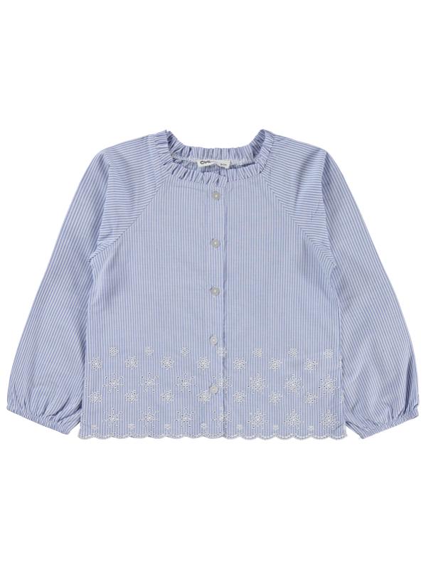 Picture of Girls Shirt 6-9 Years Dark Blue - Package