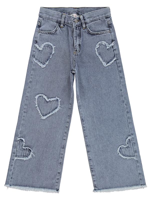 Picture of Girls Jeans trousers 10-13 Years Ice Blue - Package