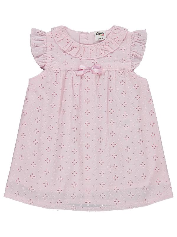 Picture of Baby Dress and Overall 0-24 Months Dusty Pink - Package