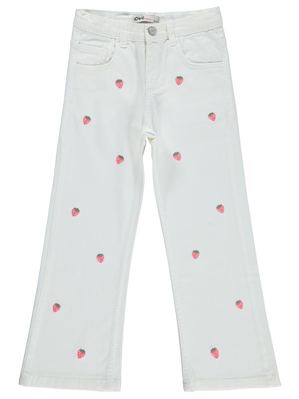 Picture of Girls Trouser 6-9 Years Off White - Package