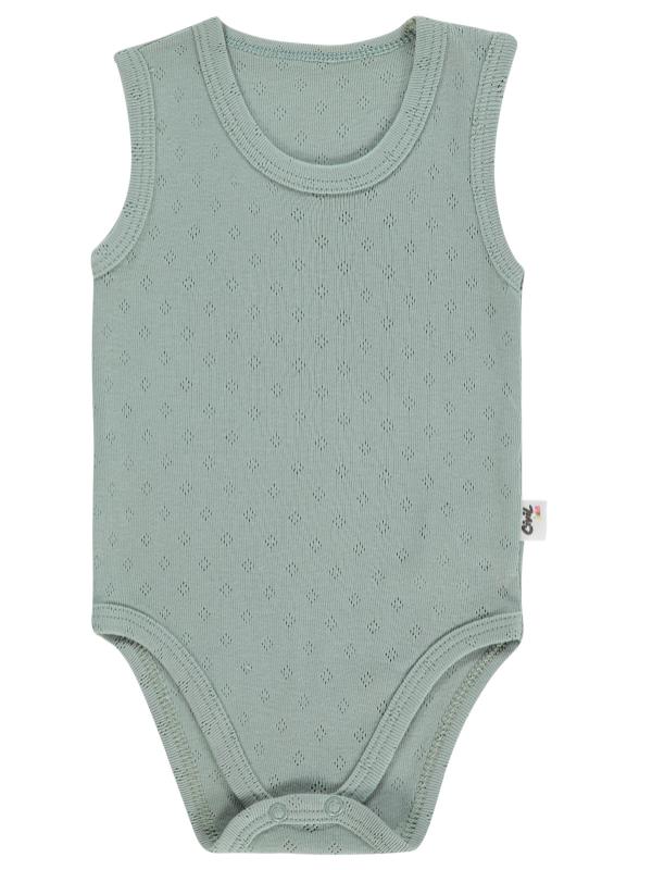 Picture of Baby Snapsuit 0-24 Months Green - Package
