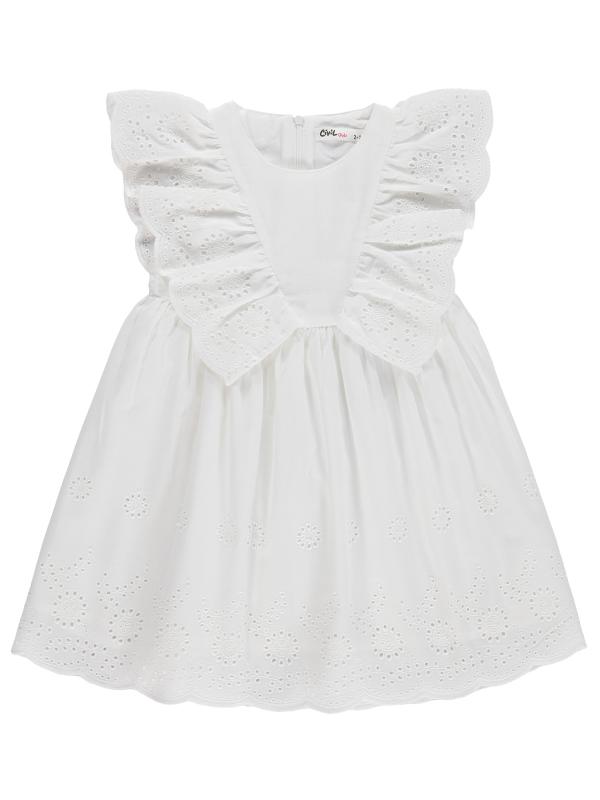 Picture of Girls Dress and Overall 2-5 Years Off White - Package