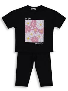Picture of Girls Set 2-5 Years Black-Black - Package