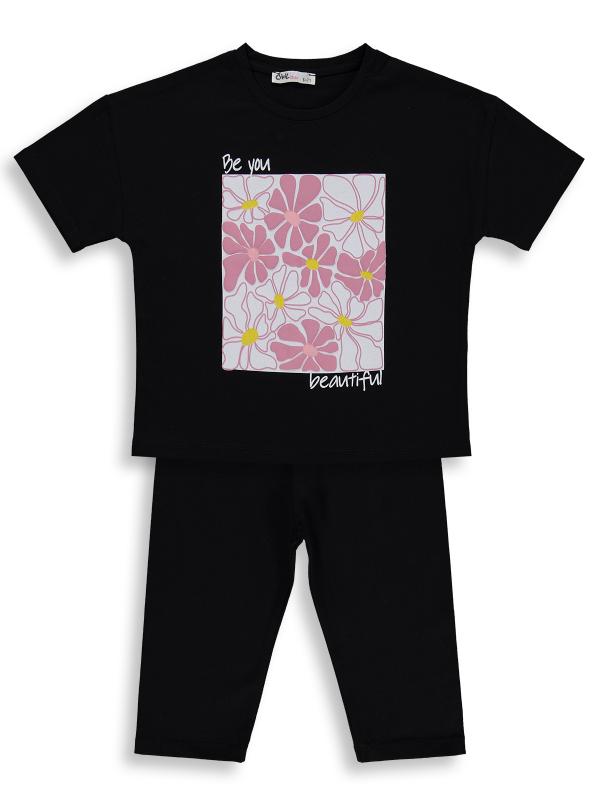 Picture of Girls Set 2-5 Years Black-Black - Package
