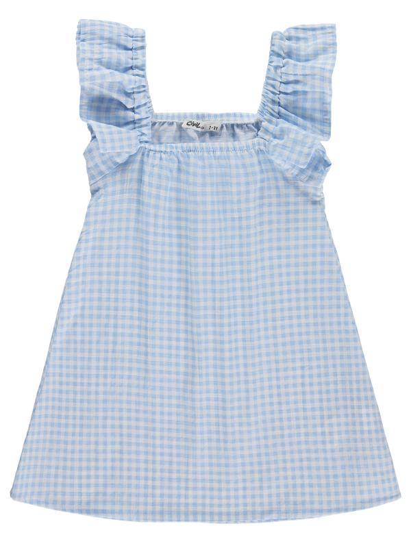 Picture of Girls Dress and Overall 2-5 Years Light Blue - Package