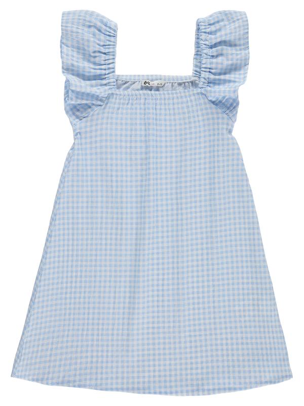 Picture of Girls Dress and Overall 6-9 Years Light Blue - Package