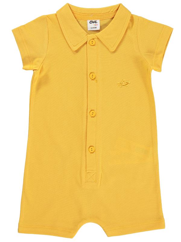 Picture of Baby Jumpsuit 0-24 Months Mustard - Package