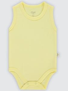 Picture of Baby Snapsuit 0-24 Months Yellow - Package