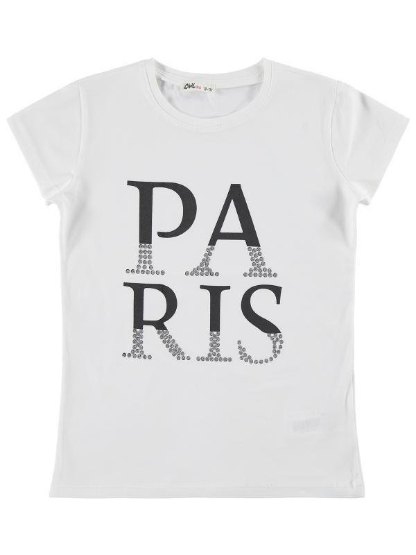 Picture of Girls T-Shirt 10-13 Years Off White - Package