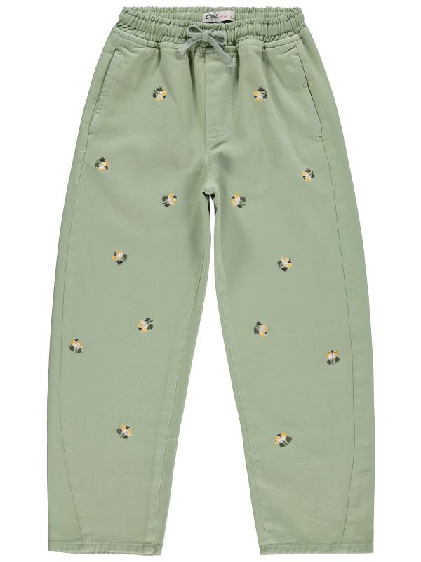 Picture of Girls Trouser 10-13 Years Green Almond - Package
