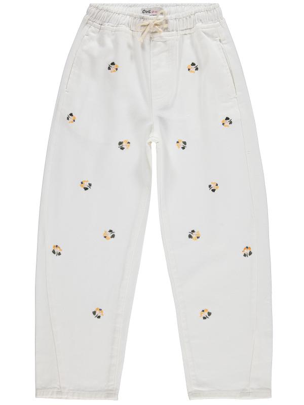 Picture of Girls Trouser 10-13 Years Off White - Package