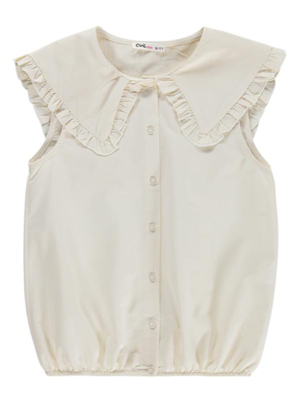 Picture of Girls Shirt 10-13 Years Yellow - Package