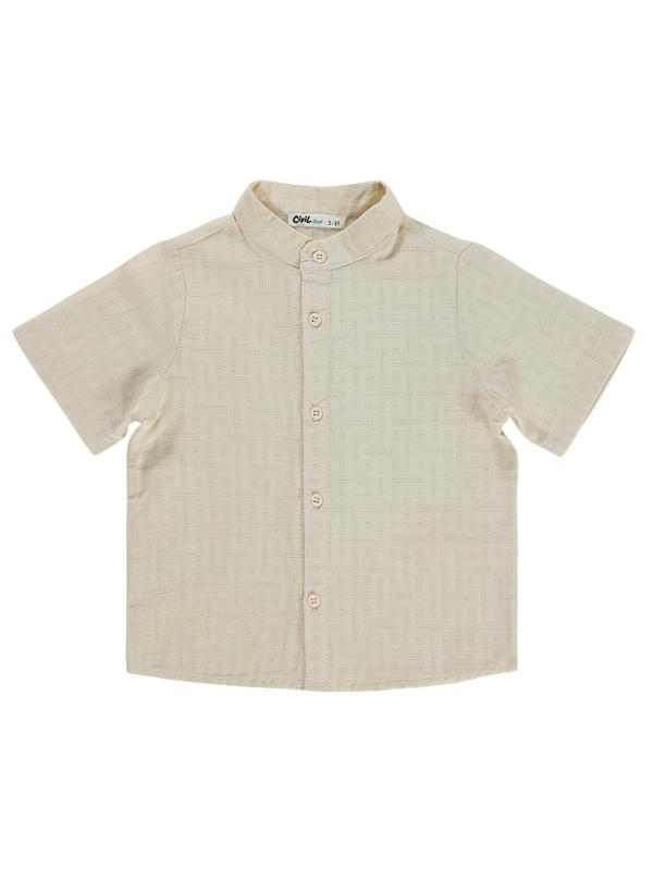 Picture of Boys Shirt 2-5 Years Milk Coffee  - Package
