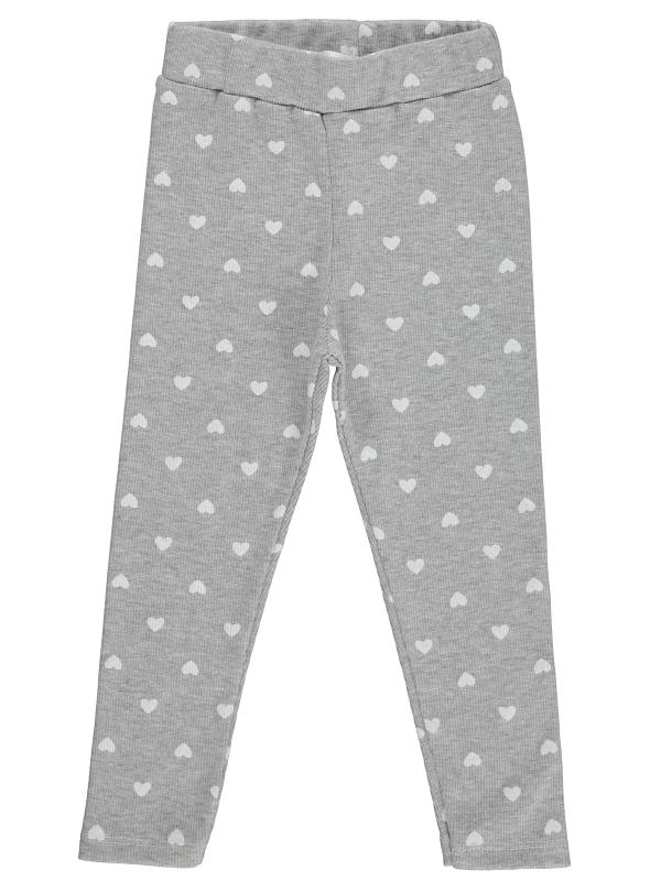 Picture of Girls Leggings 2-5 Years Heather Gray Melange - Package