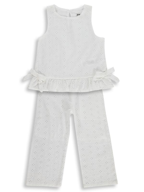 Picture of Girls Set 2-5 Years Off White - Package