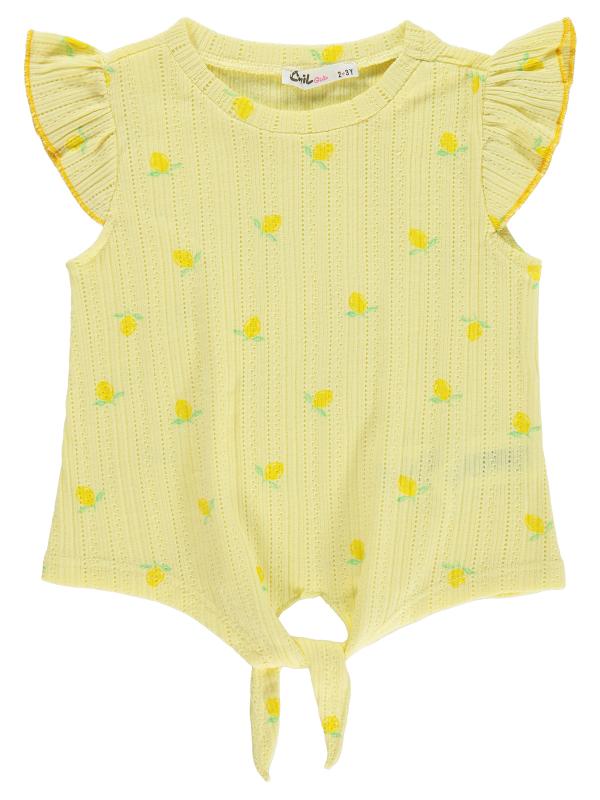 Picture of Girls T-Shirt 2-5 Years Yellow - Package