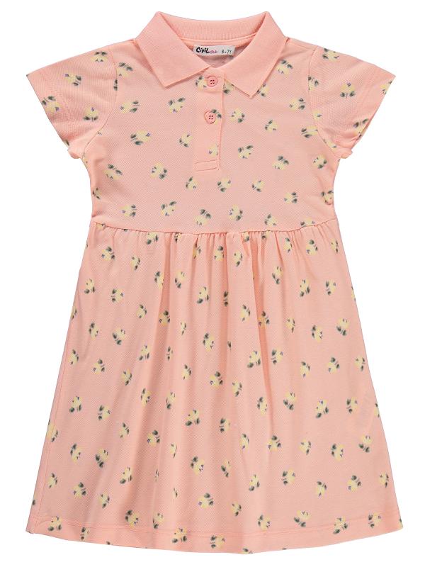 Picture of Girls Dress and Overall 6-9 Years Light Salmon - Package