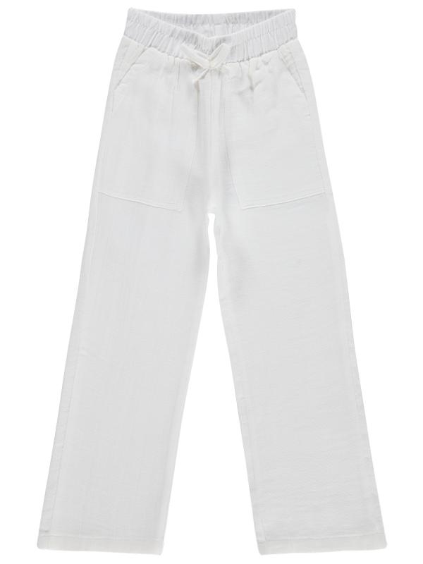 Picture of Girls Trouser 10-13 Years White - Package