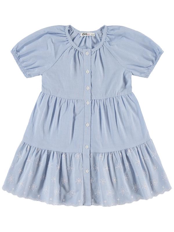 Picture of Girls Dress and Overall 2-5 Years Light Indigo - Package