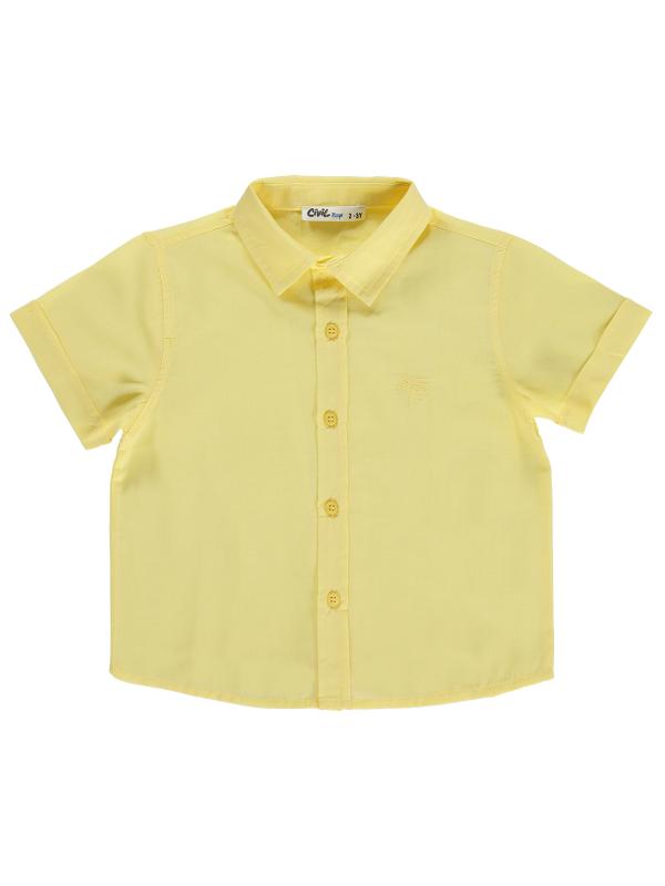 Picture of Boys Shirt 2-5 Years Light Yellow - Package
