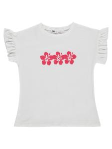 Picture of Girls T-Shirt 6-9 Years Off White - Package