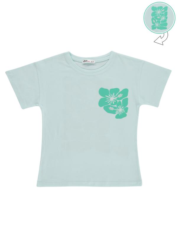 Picture of Girls T-Shirt 6-9 Years Light Mint - Package