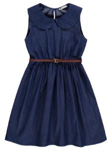 Picture of Girls Dress and Overall 6-9 Years Dark Blue - Package